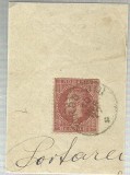 AMS# - PLIC PARTIAL, 1877 FRANCAT CU 15 BANI EMISIUNEA PARIS