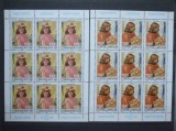 IUGOSLAVIA 1988-PICTURA PORTRETE COPII RENOIR, RANOSIVIC, KLEINBOGEN MNH, PT42