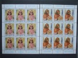 IUGOSLAVIA 1988-PICTURA PORTRETE COPII RENOIR, RANOSIVIC, KLEINBOGEN MNH, PT42