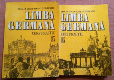 Limba Germana. Curs Practic, 2 Volume - Emilia Savin, Ioan Lazarescu foto