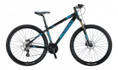 Bicicleta MTB Mosso Raceline , Roata 29&amp;quot; , Altus 24 , Cadru 16 , Culoare Negru/APB Cod:M01MSO2930416002 foto