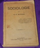 Sociologie / G. D. Scraba