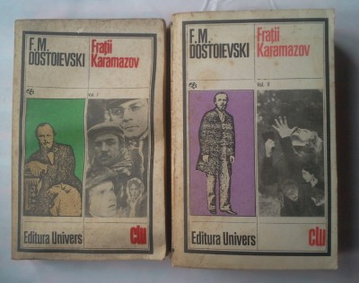 (C372) F.M. DOSTOIEVSKI - FRATII KARAMAZOV (2 VOL.) foto