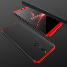 Husa Huawei Mate 10 Lite - GKK Protectie 360 Grade Negru cu Rosu foto