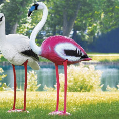 Decoratiune de gradina Flamingo foto