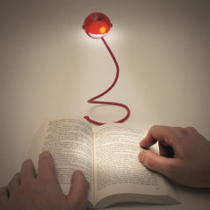 Lampa de carte cu gat flexibil foto