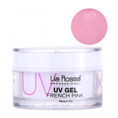 Gel UV pentru unghii French Pink Lila Rossa, 15 g foto