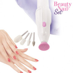 Set Burghiu Manichiura Beauty Nail foto