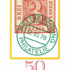 (A) carte postala(marca fixa)-GERMANIA 1978