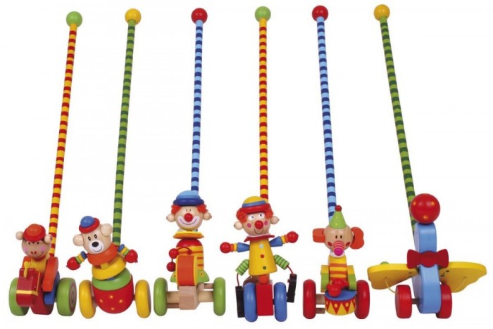 Jucarie de impins - La circ Jucarie de impins - La circ