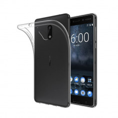 Husa protectie IMPORTGSM pentru Nokia 3, Silicon, Capac Spate, Ultra Slim, Transparenta foto