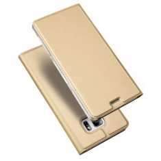 Husa Samsung Galaxy S7 Edge - DUX DUCIS Book Type Gold foto