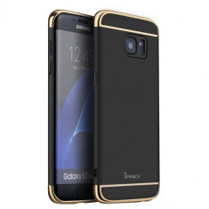 Husa Samsung Galaxy S7 Edge IPaky 3 in 1 Neagra foto