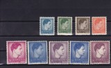 ROMANIA 1947 LP 212 MIHAI FORMAT MARE SI MIC SERIE MNH, Nestampilat