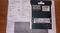 SSD de mare viteza Patriot Scorch 128GB PCI Express x2 M.2 2280 ps128gpm280ssdr foto