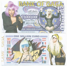 !!! RARR : ANGLIA = FANTASY NOTE = LADY GAGA - UNC / 150 x 73 mm foto