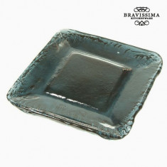 Farfurie Decorativa Sticla reciclata - Crystal Colours Deco Colectare by Bravissima Kitchen foto