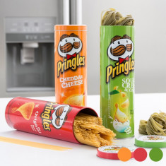 Cutie din Metal Pringles foto