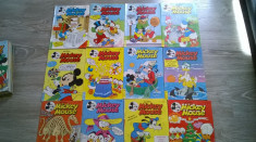 REVISTA MICKEY MOUSE ANUL 1994 COMPLET 12 NR. ED.EGMONT ROMANIA foto