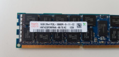 Memorie RAM 1 X 16GB DDR3 ECC Hynix PC3L-10600R registered pt Mac Pro, HP G6, G7 foto