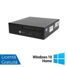 Calculator Refurbished HP Compaq EliteDesk 800 G1 USDT, Intel i5-4570s, 4GB DDR3, 500GB HDD, DVD-ROM + Windows 10 Home foto