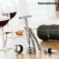Set de Accesorii pentru Vin cu Tirbu?on Screwpull InnovaGoods (4 Piese) foto