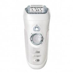 Epilator Electric Braun 222639 Wet&amp;amp;amp;Dry Alb Argintiu foto