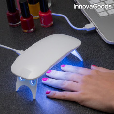 Mini Lampa LED UV pentru Unghii InnovaGoods foto