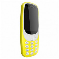 Telefon Mobil Nokia 3310 2,4&amp;amp;quot; TFT Radio FM Bluetooth 1200 mAh Galben foto