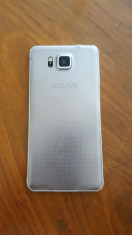 Samsung Galaxy Alpha Argintiu foto