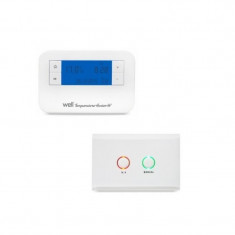 Termostat wireless electronic Well, LCD, programabil saptamanal foto