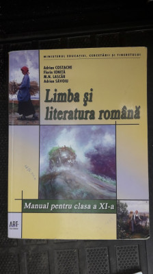 LIMBA SI LITERATURA ROMANA CLASA A XI A - COSTACEHE , IONITA ,LASCAR,SAVOIU foto