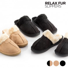 Papuci de Casa Relax Fur foto