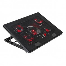 Baza de Racire Gaming pentru Laptop Tacens AAOARE0123 MNBC2 2 x USB 2.0 20 dBA 17&amp;amp;quot; Negru foto