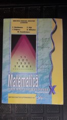 MATEMATICA CLASA A X A ,TRUNCHI COMUN SI CURRICULUM DIFERENTIAT NASTASESCU