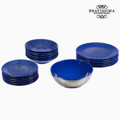 Vesela (19 pcs) Faian?a Bleumarin - Kitchen&amp;#039;s Deco Colectare by Bravissima Kitchen foto