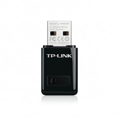 Adaptor Wifi TP-LINK Mini TL-WN823N 300N 2.4 GHz QSS USB Negru foto