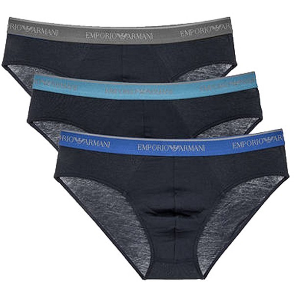 Slip de Bărbați Emporio Armani 111734-7A717-40035 (Pachet de 3) foto mare Slip de Bărbați Emporio Armani 111734-7A717-40035 (Pachet de 3) foto mare
