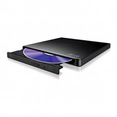 Aparat de Inregistrare DVD-RW Extern Ultra Slim LG DVD-RW GP57EB40 USB Negru foto