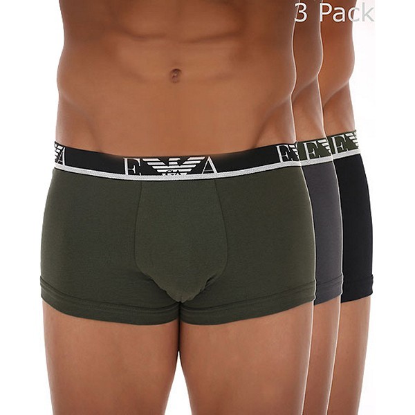 Boxer de Bărbați Emporio Armani 111357-7A715-18644 (Pachet de 3) foto mare Boxer de Bărbați Emporio Armani 111357-7A715-18644 (Pachet de 3) foto mare