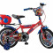 Bicicleta Copii Umit Redman , Culoare Rosu, Roata 16&quot; , OtelPB Cod:160060000001