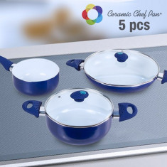 Vase de Bucatarie Ceramic Chef Pan (5 piese) foto