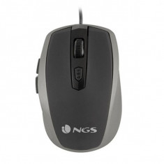 Mouse Optic NGS Tick Silver TICKSILVER USB Argintiu foto