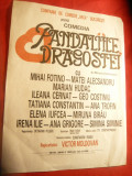 Afis al Teatrului de Comedie ARCA cu piesa Pandaliile Dragostei de Mircea Stefan