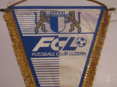 Fanion fotbal - FC LUZERN (LUCERNA - Elvetia) foto
