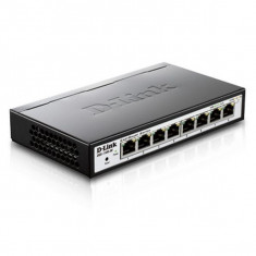 Desktop Switch D-Link EasySmart DGS-1100-08 8 Puertos RJ45 16 Gbit/s 1 Gbit/s Negru foto