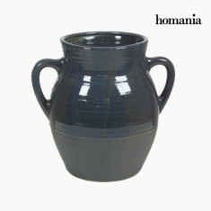 Vaza ceramica cu manere gri by Homania foto