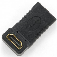 Adaptor HDMI 90? iggual PSIA-HDMI-FFL Negru foto