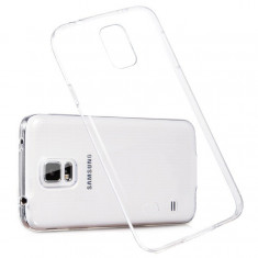 Capac de protectie Samsung Galaxy S5, TPU transparent, 0.5 mm, doar 7.5 lei foto