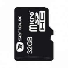 MICROSDHC 32GB SERIOUX CU ADAPTOR CL10 foto